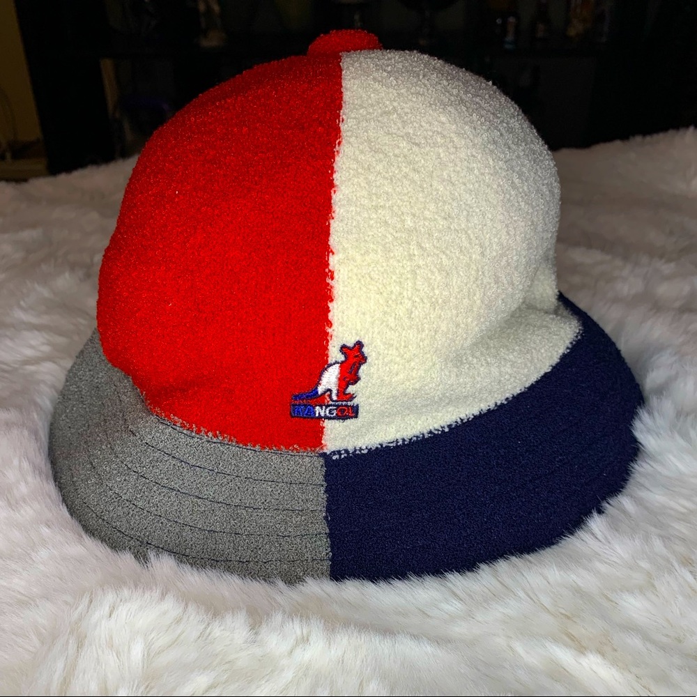 Fred Segal Kangol Colorblock Bucket hat size large